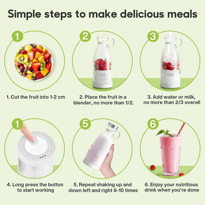 Fresh Juice™ Portable USB Blender