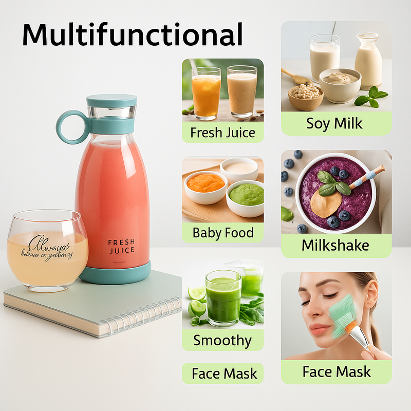 Fresh Juice™ Portable USB Blender